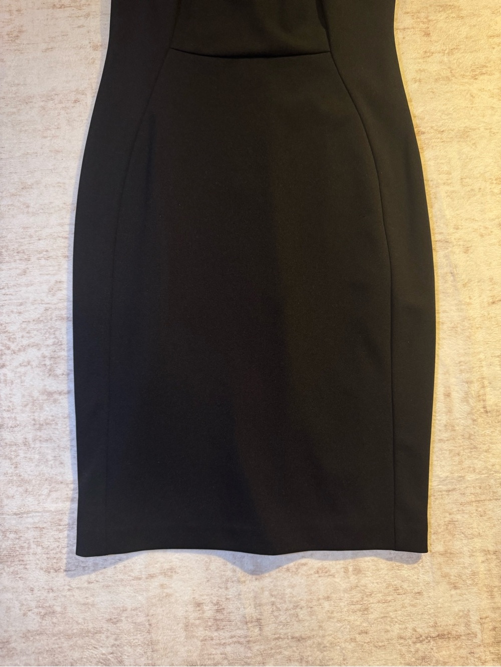 Calvin Klein Black Sleeveless Midi Sheath Dress - Picture 3 of 10